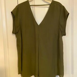 Army Green Blouse